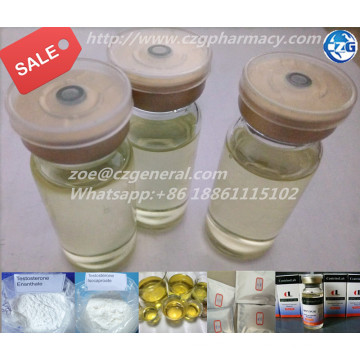 Test Enanthate Steroids Powder; Enanthate de test d&#39;huile liquide injectable